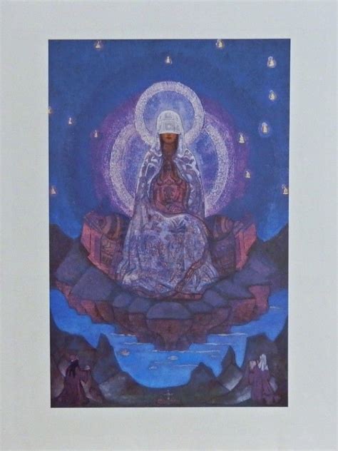 Mother Of The World Painting By Nicholas Roerich N D Womanhood Painting Nicholas Roerich