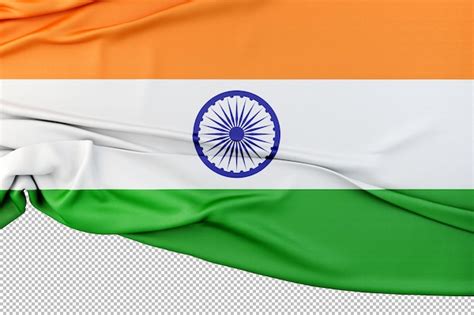 Premium Psd Isolated Flag Of India 3d Rendering