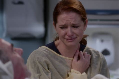 Sarah Drew As April Kepner Greys Anatomy Season 14 Episode 17 One