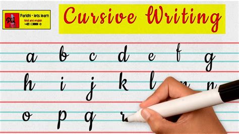 Cursive Writing A To Z Cursive Small Letters Cursive Abcd Cursive