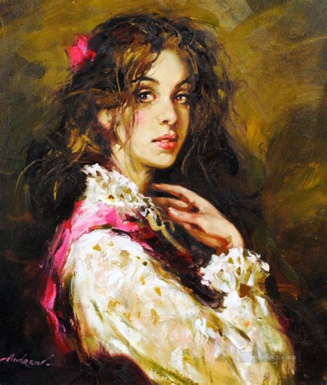 Pretty Woman Aa 14 Impressionist Painting In Oil For Sale