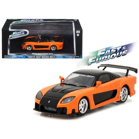 Earlier today, the first trailer for fast & furious 9 began making the rounds, and unsurprisingly, fans have been freaking out about han's return to the series. Han's 1997 Mazda RX-7 Fast and Furious: Tokyo Drift Movie (2006) 1/43 Diecast Model Car by ...