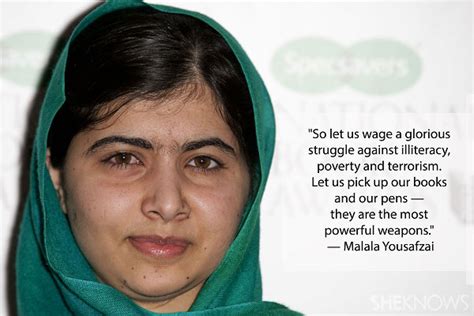 The i am malala quotes below are all either spoken by malala yousafzai or refer to malala yousafzai. Feminists unite in 2013: 20 Most inspiring quotes