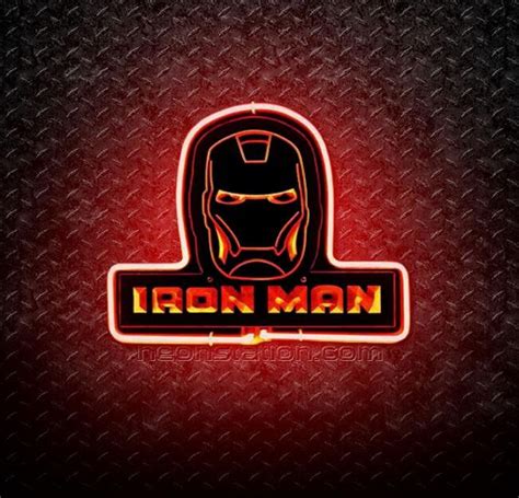 Ironman 3d Neon Sign For Sale Neonstation
