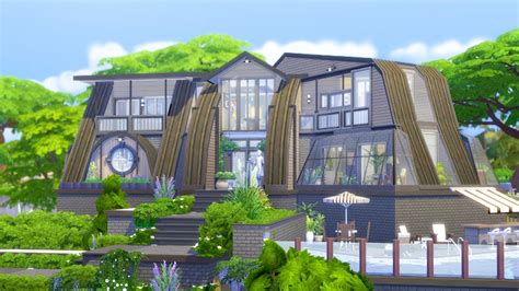 Touring Your Incredible Builds In The Sims 4 Shell Challenge Youtube