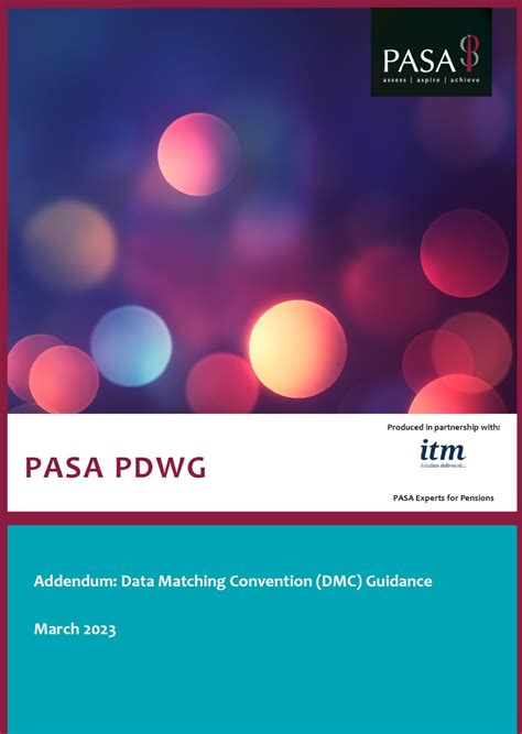 Pasa Pensions Administration Standards Association Cic On Linkedin Guidance