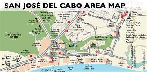 Map Of Cabo San Lucas Resorts Maping Resources