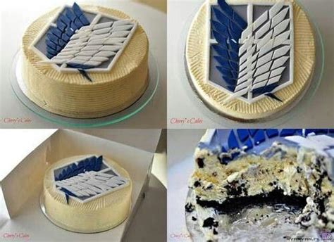 Saw something that caught your attention? Attack on Titan - Survey corps cake | Recetas faciles ...