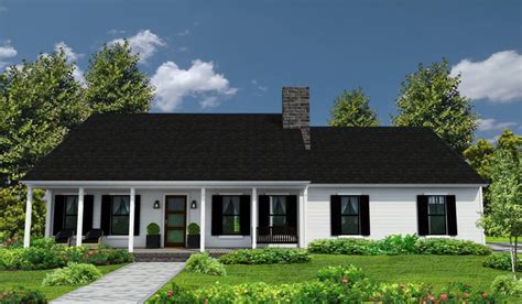 One Story Ranch Style House Plan 4309 Southern Trace Ranch Style