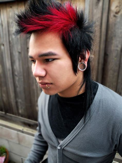 Pictures Of Red And Black Hairstyles For Men