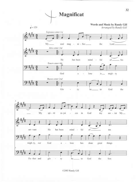 Magnificat Lyrics Pdf Music Performance Choral Music