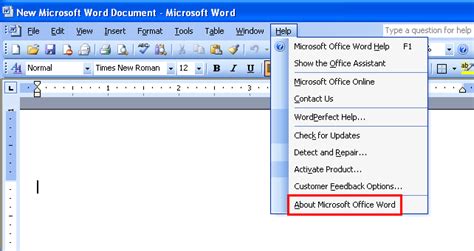 Ms Word 2003 Introduction Prb Technical Blog