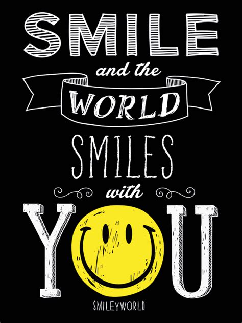 Smiley Smile And The World Smiles With You Canvas Print The Art Group