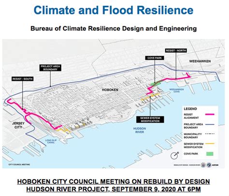 Hoboken City Council Meeting On Rebuild By Design Hudson River Project
