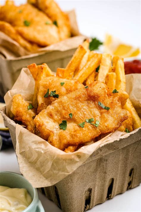 Beer Battered Fish And Chips Classic Recipe Julies Eats And Treats