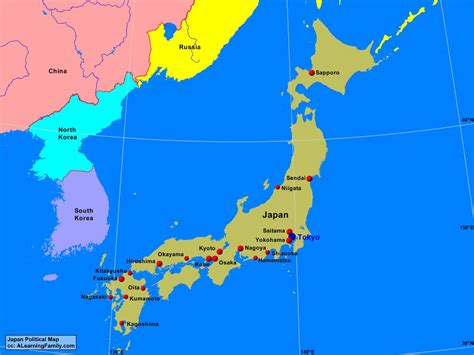 Political Map Of Japan World Map With Countries Sexiz Pix