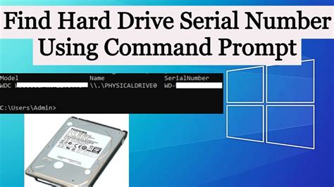 Find Hard Disk Serial Number In Windows Pclaptop Hard Drive Name