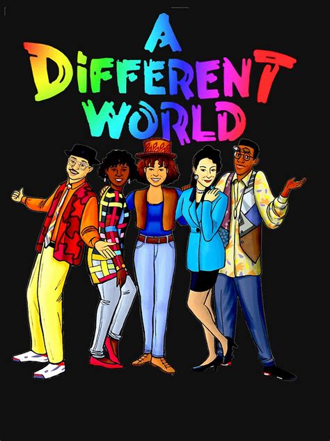 A Different World T Shirt For Sale By Davidcocatch Redbubble A