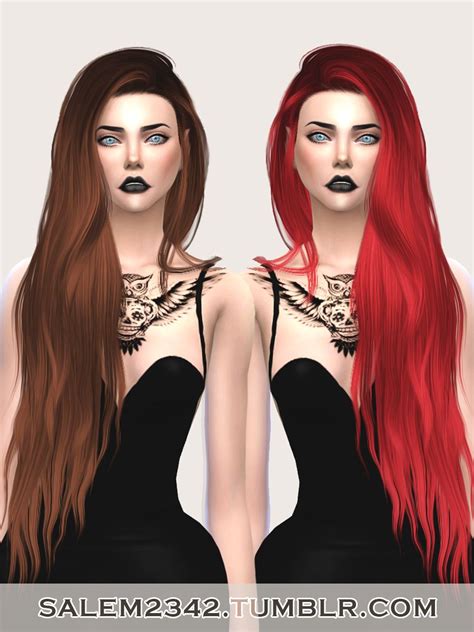 Salem2342 Cabelo Sims The Sims 4 Cabelos Cabelo De Mulher