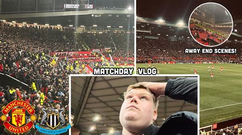 Scenes As Newcastle Run Riot At Old Trafford Manchester United 0 3
