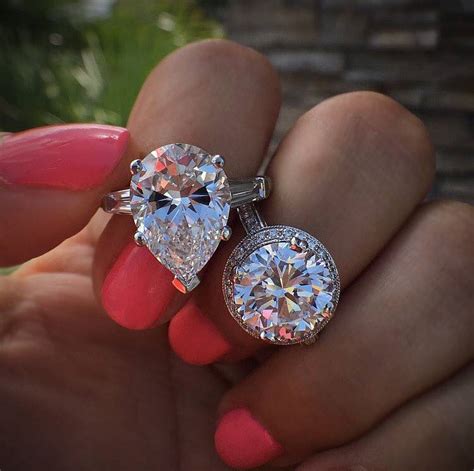 8 Beautiful Big Engagement Rings Raymond Lee Jewelers