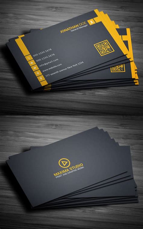 Visiting Card Templates Free Download 10 Templates Example