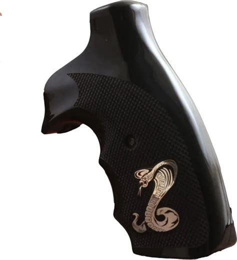 Ksd Brand Colt King Cobra Pre 2017 Compatible Black Acrylic Grips