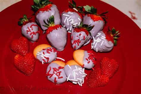 Heart Strawberries For Valentines Day Good Life Fo A Housewife