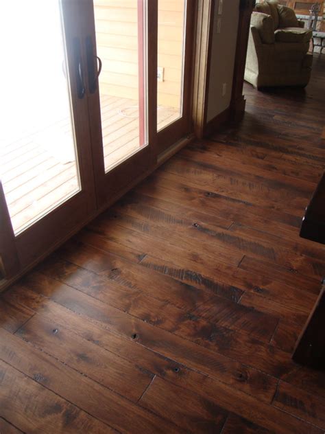 Custom plank sizes, unfinished or prefinished. Hickory Flooring - Balsam Wide Plank Flooring