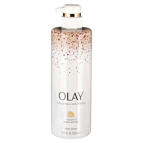 Olay Exfoliating And Moisturizing Body Wash Sugar And Cocoa Butter Shop