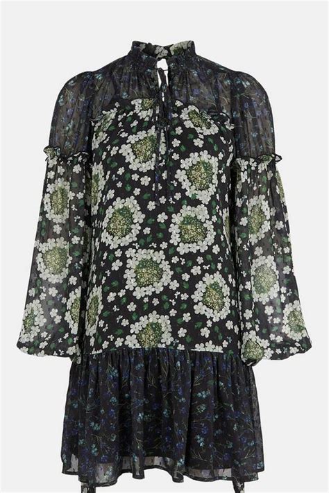 Dresses British Museum X Mary Delany Mini Dress Warehouse