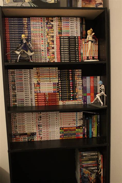 Manga Bookshelf Decor Bmp Titmouse