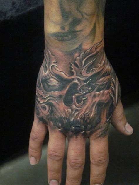 100 Demon Hand Tattoo Design Png  2023