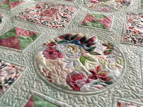 Custom Longarm Quilting by Quilts by Hannelore: Heirloom Roses Custom ...