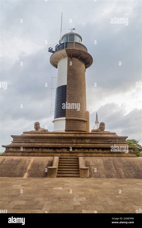 Old Galle Buck Lighthouse In Colombo Sri Lanka Stock Photo Alamy