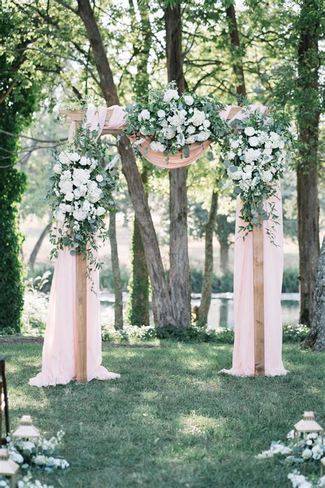 Stunning Ceremony Details Garden Theme Wedding Wedding Arbors