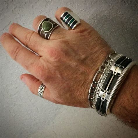 Pin By Pk Grío On Repins Mens Silver Jewelry Mens Accessories