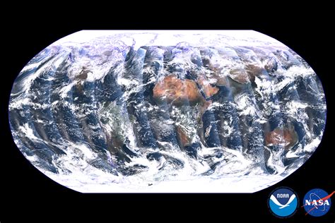 Earth Looks Amazing In Full View From The Noaa 21 Satellite Pictures