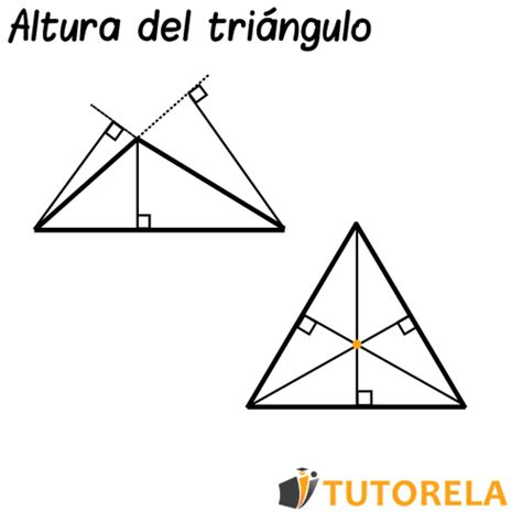 Altura Del Triángulo Tutorela
