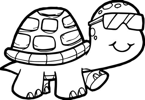Inside the body, on left centre, draw 2 small vertical lines with a small gap. Detailed Turtle Coloring Pages at GetColorings.com | Free ...