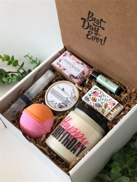 Happy Birthday Spa T Box Personalized With Name Etsy Spa Box