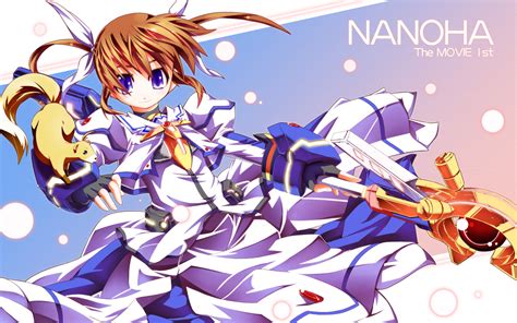 Anime Magical Girl Lyrical Nanoha Strikers Hd Wallpaper