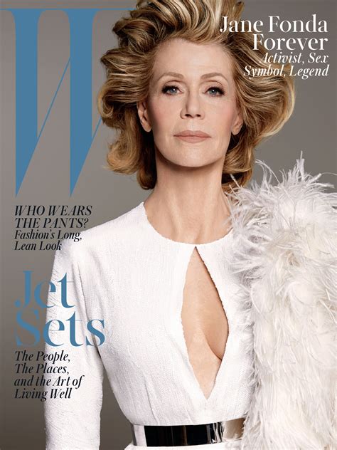 The hollywood star has two oscars, seven golden globes, one emmy, and more awards to her name. Jane Fonda Tells W Why She's A Reluctant Fashion Icon