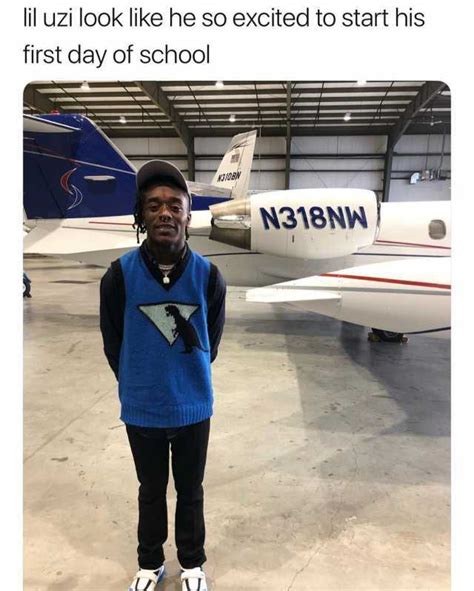 Lil Uzi Look Like He So Excited To Start His First Day Of School 31obn