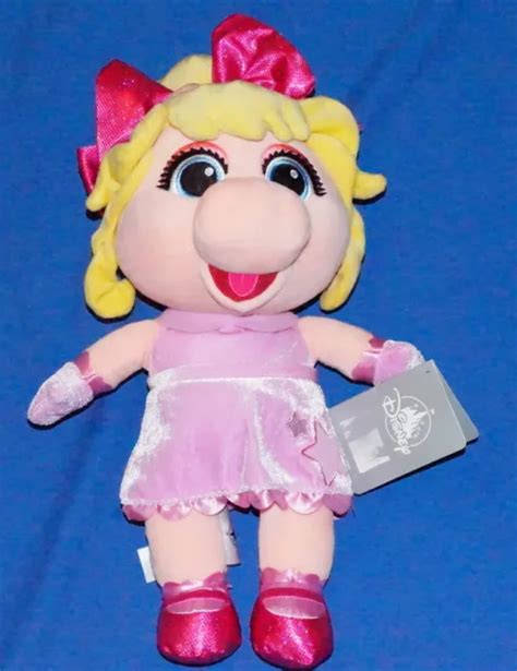 Disney Miss Piggy The Muppets Babies Plush Toy 13 Tall Nwt Disney