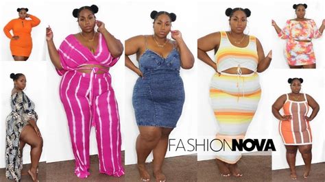 Huge Summer Plus Size Fashion Nova Curve Haul July 2019 Youtube