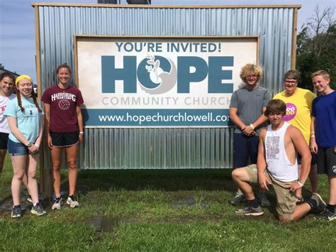Serve Team Hope Community Church Of Lowell