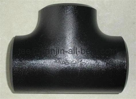 Carbon Steel Asme B169 Equal Tee Pipe Fittings Dn15 Dn1200 Dh