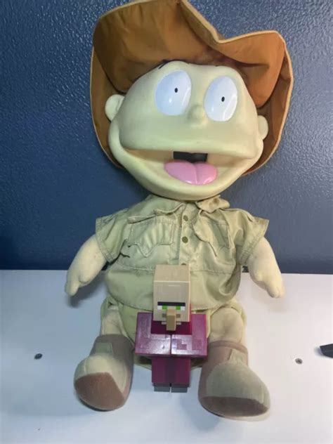 1998 Rugrats Tommy Pickles Safari Talking And Singing Plush Doll And Minecraft Toy 1499 Picclick