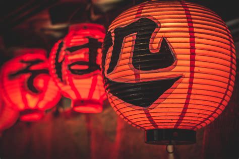Download Oriental Night Man Made Lantern 4k Ultra Hd Wallpaper
